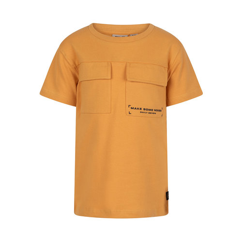 Daily7 Daily7 jongens t-shirt Utility Pocket Golden Yellow