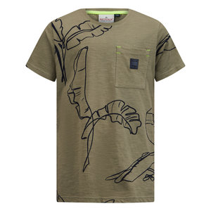 RETOUR Retour jongens t-shirt Jimmo Light Army