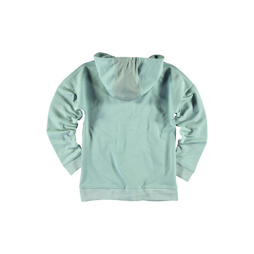 Bellaire Bellaire jongens hoodie met rits en fancy parts Blue Surf