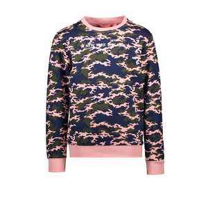 TYGO & vito TYGO & vito meisjes sweater aop Camo Soft Pink