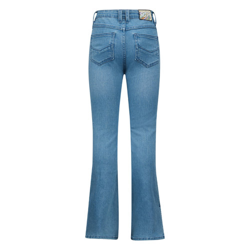 RETOUR Retour meiden flared pants jeans Anouk Light Indigo Denim