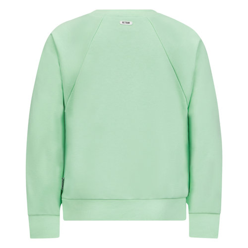 RETOUR Retour meiden sweater Penny Light Apple Green