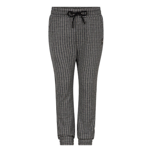 Daily7 Daily7 jongens joggingbroek small check Black