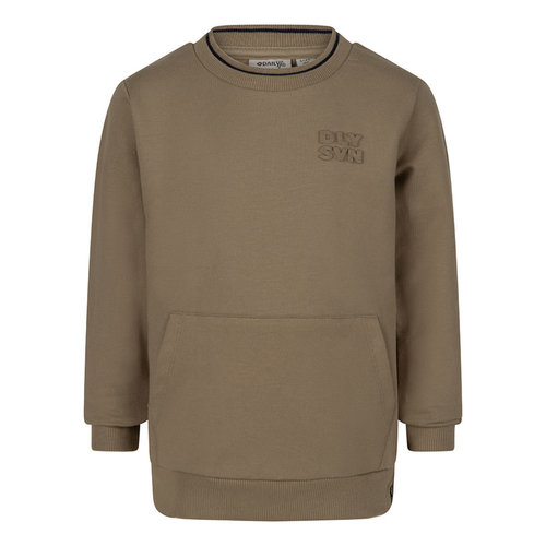 Daily7 Daily7 jongens sweater turtle neck Olive Green