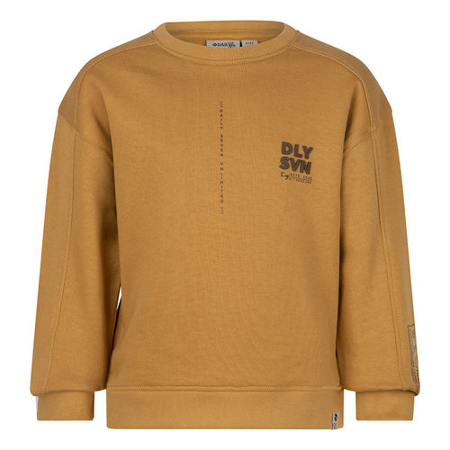 Daily7 Daily7 jongens onversized sweater DLY Dusty Yellow