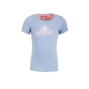 Lovestation Love Station meisjes t-shirt Gigi Light Jeans Blue