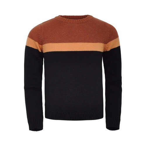 Legends Legends jongens gebreide sweater Stripe Brown Legends Legends jongens gebreide sweater Stripe Brown