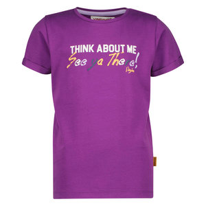 Vingino Vingino meiden t-shirt Hera Deep Plum Purple