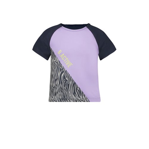 B.Nosy B.Nosy meisjes t-shirt B. Active Sporty Lilac