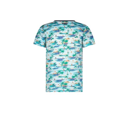 B.Nosy B.Nosy jongens t-shirt Palmtree print Limit ao