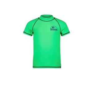 B.Nosy B.Nosy jongens t-shirt zonbeschermend Head in the Sun Bright Green