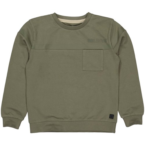 LEVV Levv jongens sweater Ldavy Green Basil