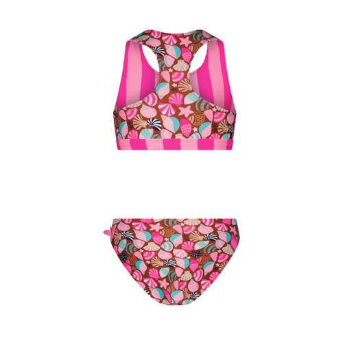 Just Beach Just Beach meisjes reversible bikini Sporty Ocean Shells