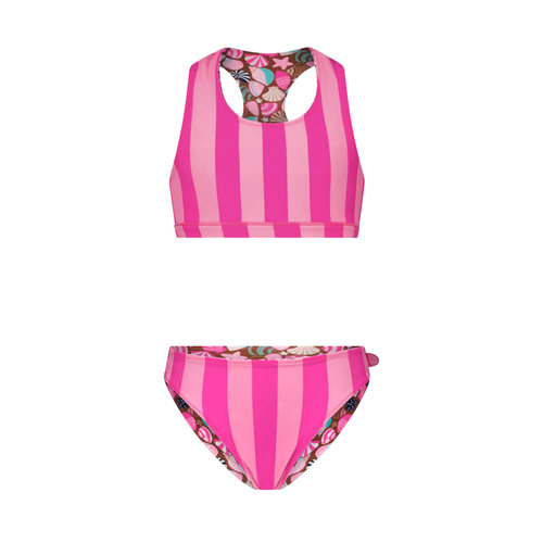 Just Beach Just Beach meisjes reversible bikini Sporty Ocean Shells