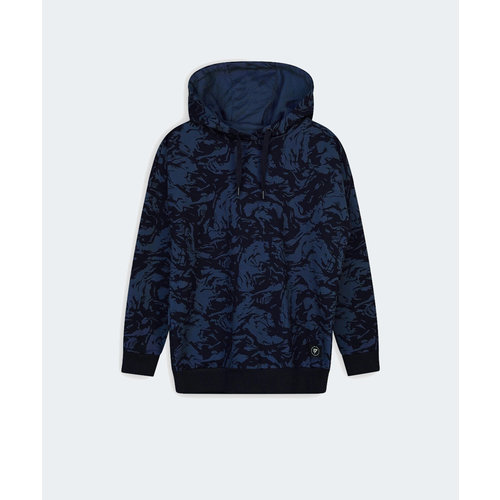 Bellaire Bellaire jongens hoodie met aop Ensign Blue Bellaire Bellaire jongens hoodie met aop Ensign Blue