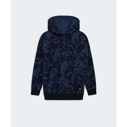 Bellaire Bellaire jongens hoodie met aop Ensign Blue