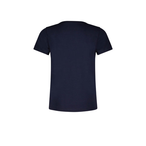 TYGO & vito TYGO & vito meisjes t-shirt met V colorblock Navy