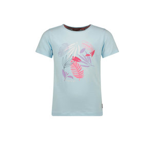 TYGO & vito TYGO & vito meisjes t-shirt Leaves Mint Blue