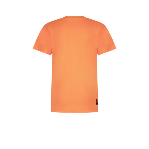 TYGO & vito TYGO & vito jongens t-shirt Enjoy The Ride Orange Clownfish