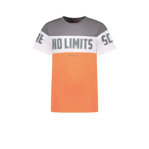 TYGO & vito TYGO & vito jongens t-shirt No Limits Grey