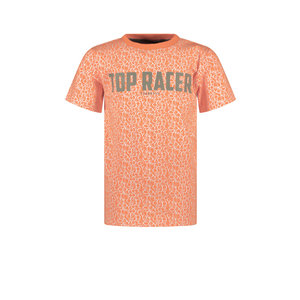 TYGO & vito TYGO & vito jongens t-shirt aop Tekst Orange Clownfish