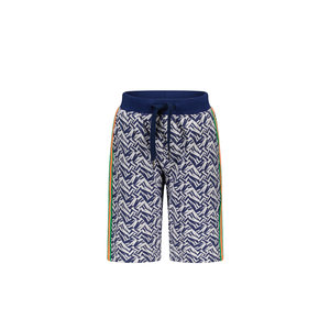 TYGO & vito TYGO & vito jongens korte joggingbroek aop Graphic Sporty Blue