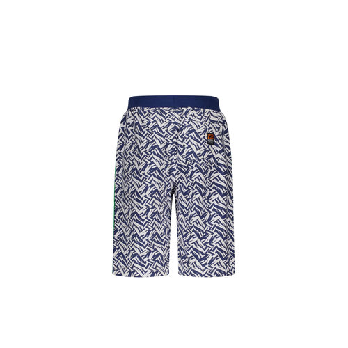 TYGO & vito TYGO & vito jongens korte joggingbroek aop Graphic Sporty Blue