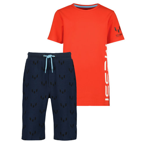 Vingino Vingino jongens Messi pyjama Ville Sporty Red Vingino Vingino jongens Messi pyjama Ville Sporty Red