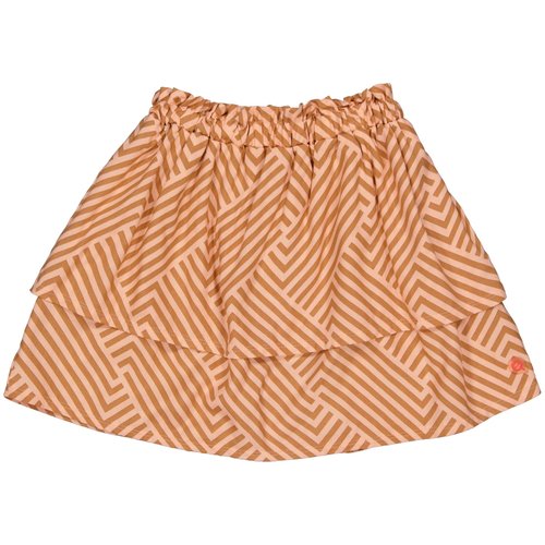 Quapi Quapi meisjes rok Qtiara aop Peach Stripe