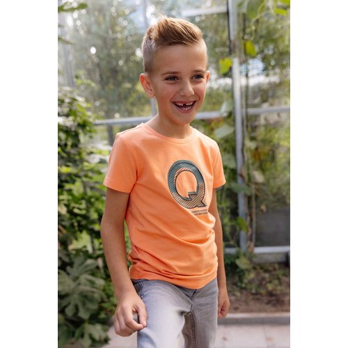 Quapi Quapi jongens t-shirt Qtarek Orange Mandarin