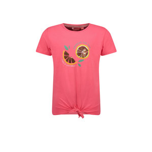 TYGO & vito TYGO & vito meisjes t-shirt Squeeze The Day Deep Pink