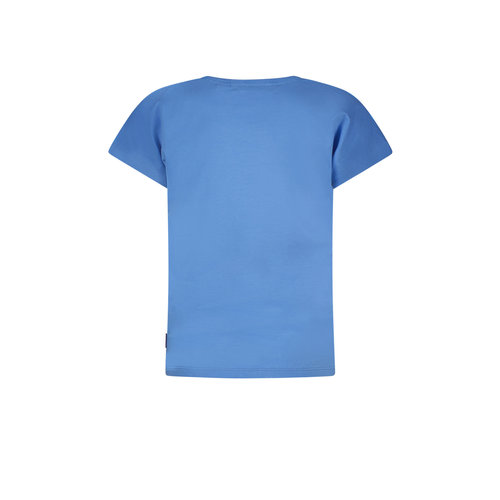 TYGO & vito TYGO & vito meisjes t-shirt met V colorblock print Light Blue