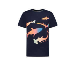 TYGO & vito TYGO & vito jongens t-shirt Sea Life Navy