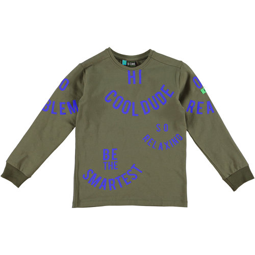 B'Chill B'Chill jongens shirt Boudewijn Green B'Chill B'Chill jongens shirt Boudewijn Green
