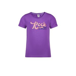 B.Nosy B.Nosy meisjes t-shirt Rock artwork Lilac