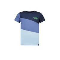 B.Nosy jongens t-shirt colorblock Gecko Navy