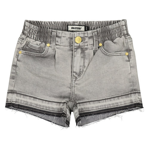 Raizzed Raizzed meiden korte jeans Luanda Light Grey Stone