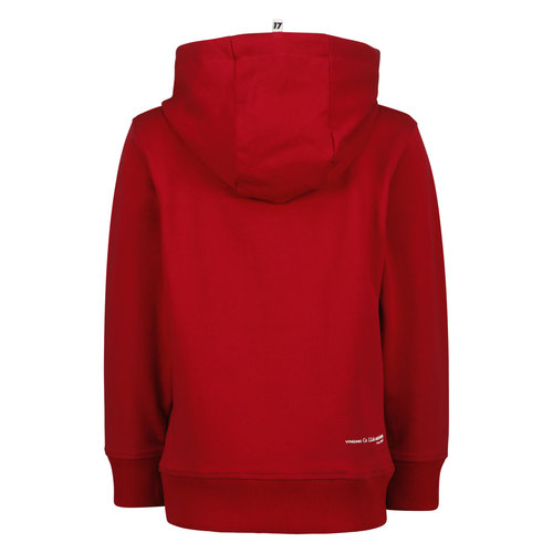 Vingino Vingino Daley Blind jongens hoodie Nereno Red Dahlia