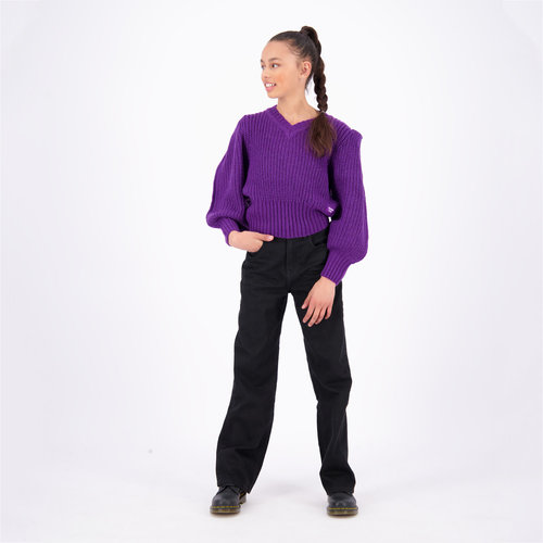 Raizzed Raizzed meiden gebreide sweater Nien Bright Purple