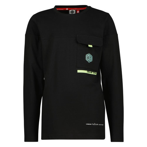 Vingino Vingino Daley Blind jongens shirt Jesino Deep Black Vingino Vingino Daley Blind jongens shirt Jesino Deep Black