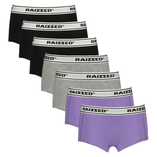 Raizzed Raizzed meiden ondergoed 7-pack boxers Nora Multi