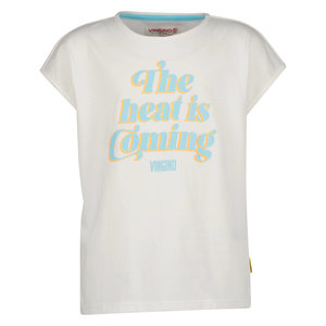 Vingino Vingino meiden t-shirt Helen Pearl White