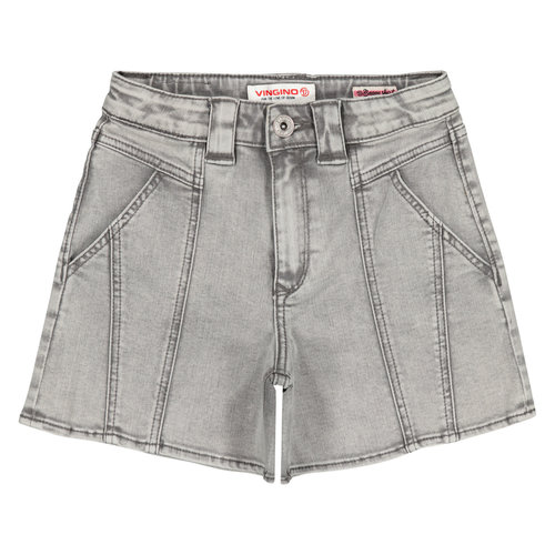 Vingino Vingino meiden korte jeans Dolly Light Grey