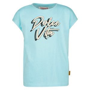 Vingino Vingino meiden t-shirt Helen Aqua Blue