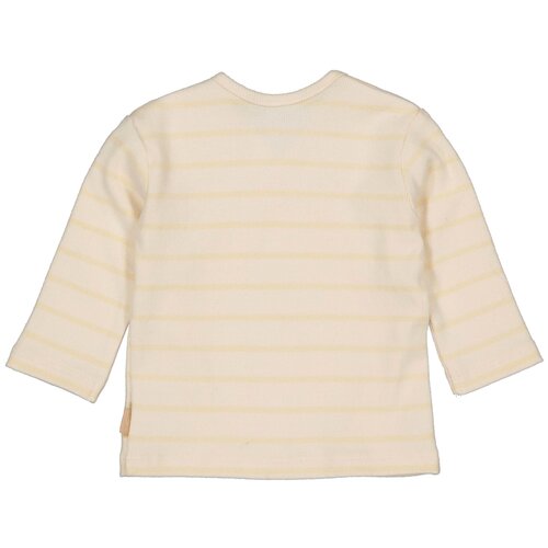 LEVV Levv newborn baby jongens shirt Fedde aop Creme Stripe