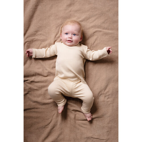 LEVV Levv newborn baby jongens shirt Felix Vanilla