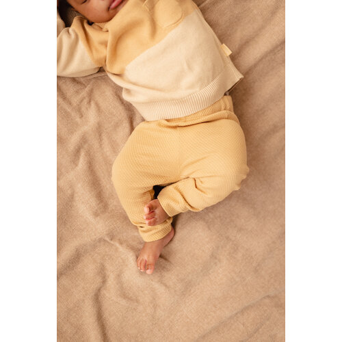 LEVV Levv newborn baby jongens broek Filou Camel Light