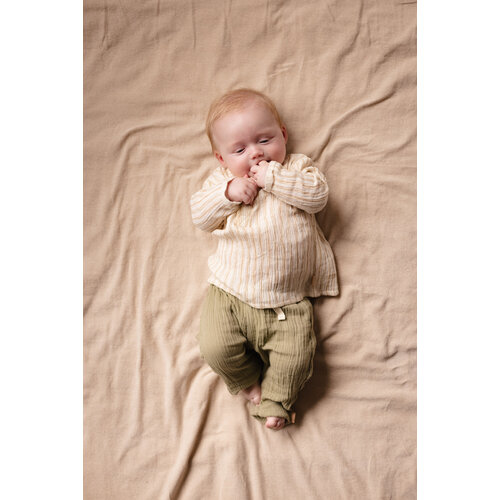 LEVV Levv newborn baby jongens broek Finn Olive