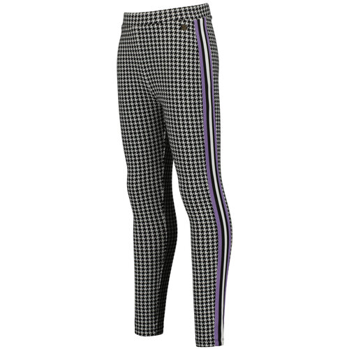 Vingino Vingino meiden broek Salina Check Deep Black