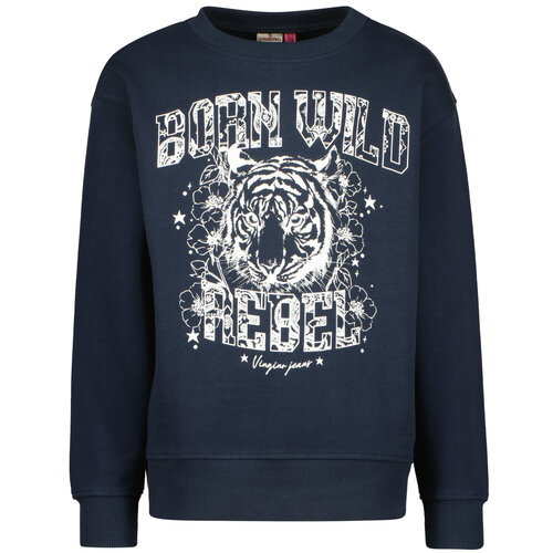 Vingino Vingino meiden sweater Nine Midnight Blue